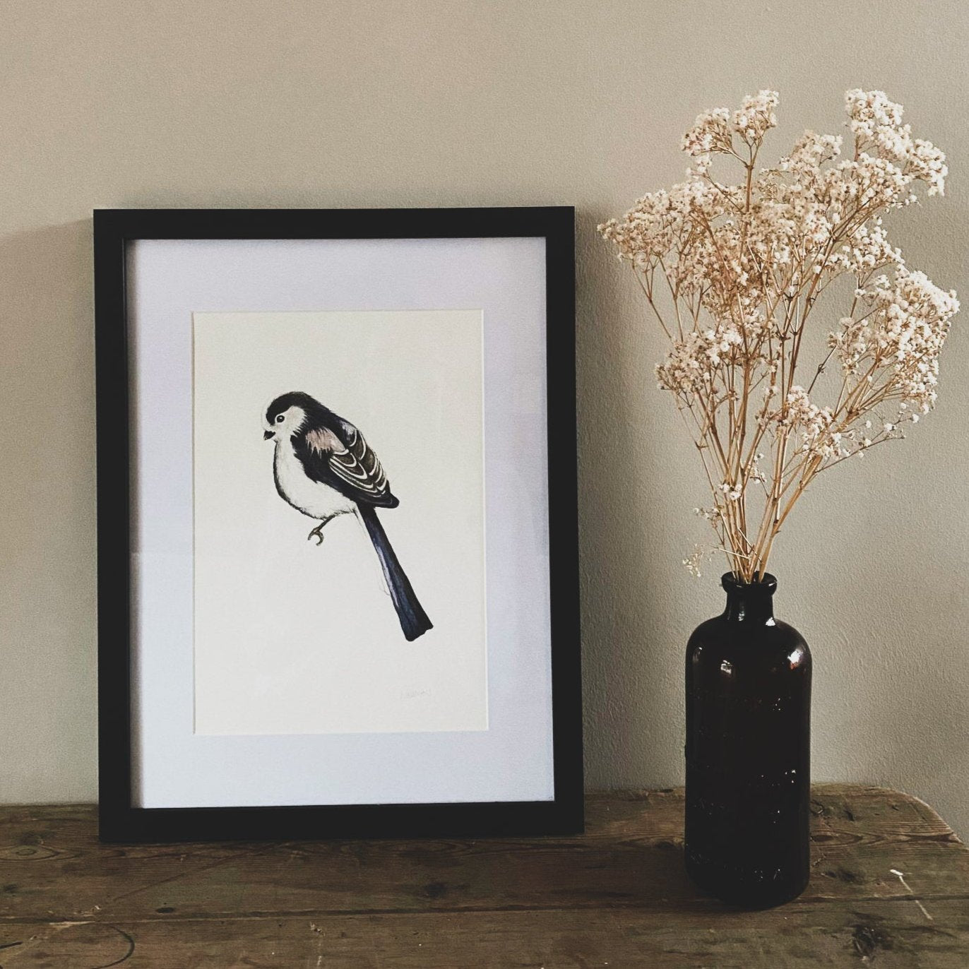 Long Tailed tit LTD edition print