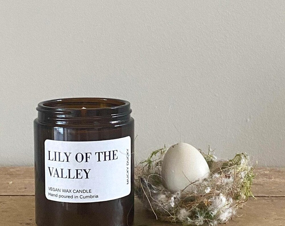 Lily of the Valley scented candle