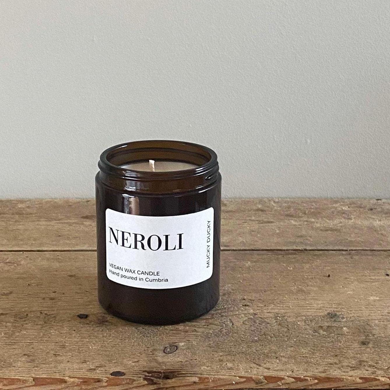 Neroli scented candle