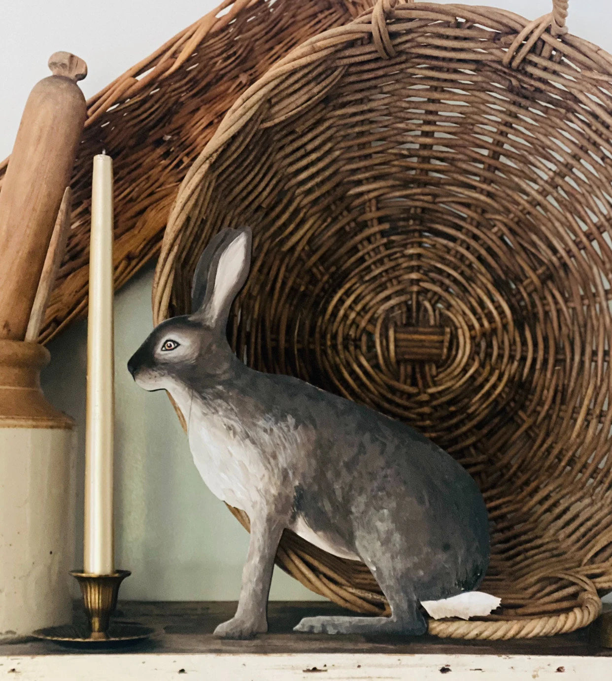 Hand painted Hare